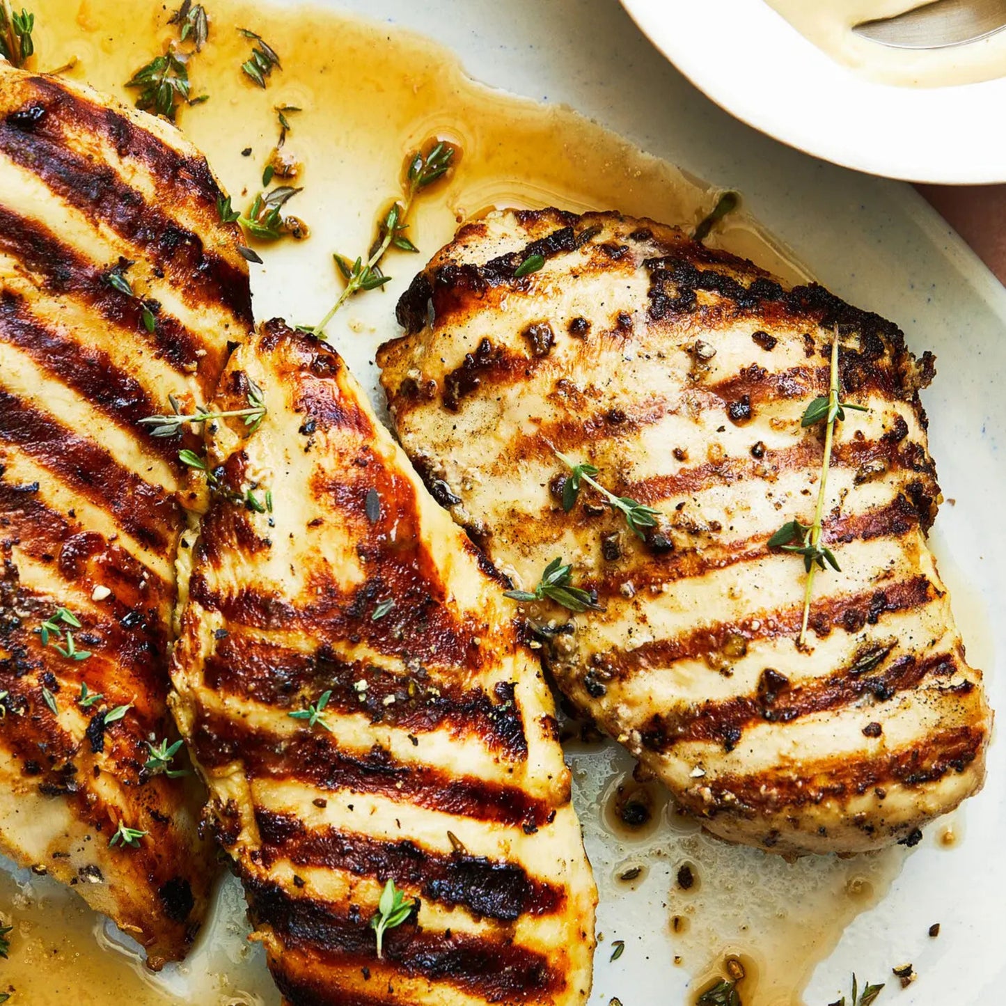 Dijonnaise Grilled Chicken Breasts