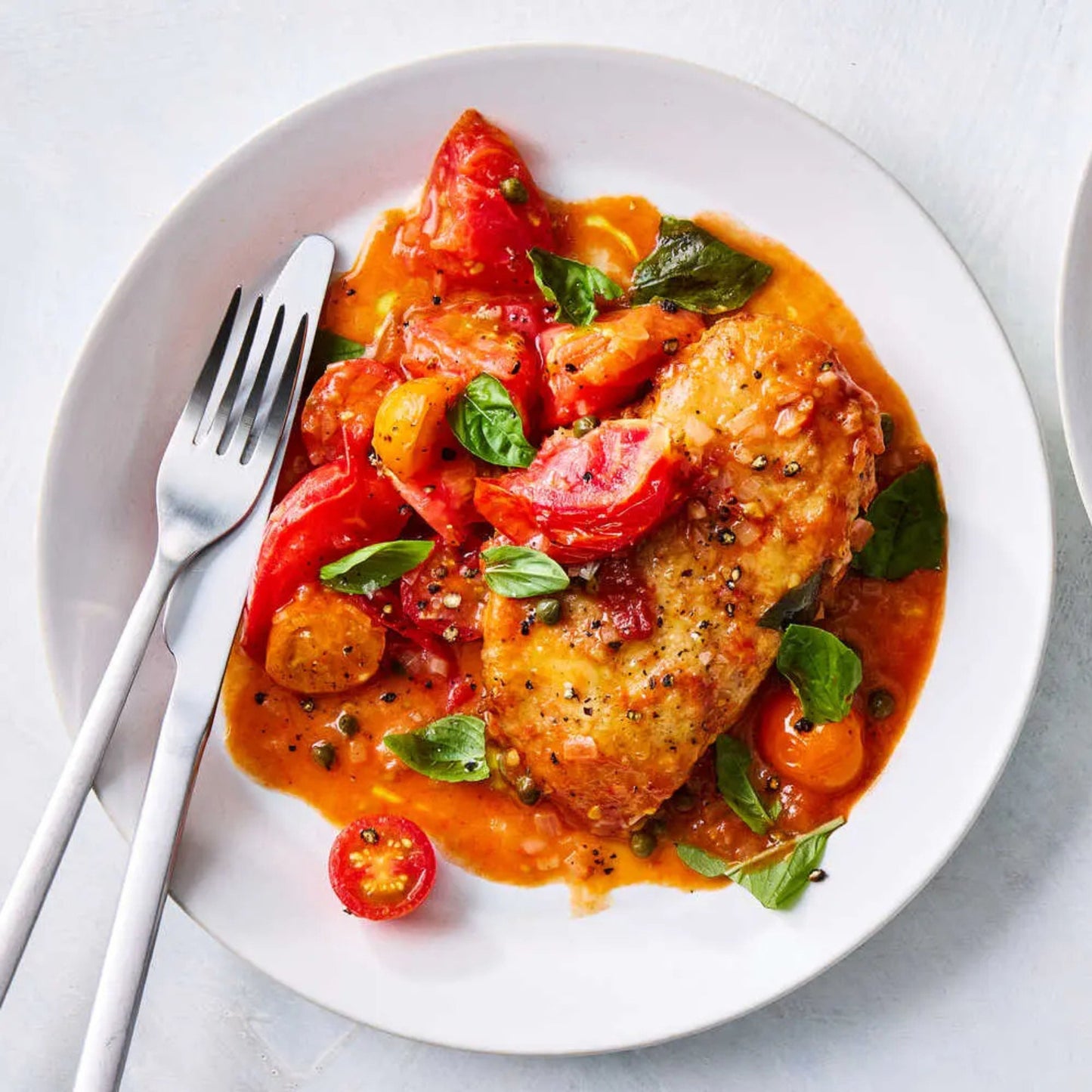 Tomato Basil Chicken Breasts