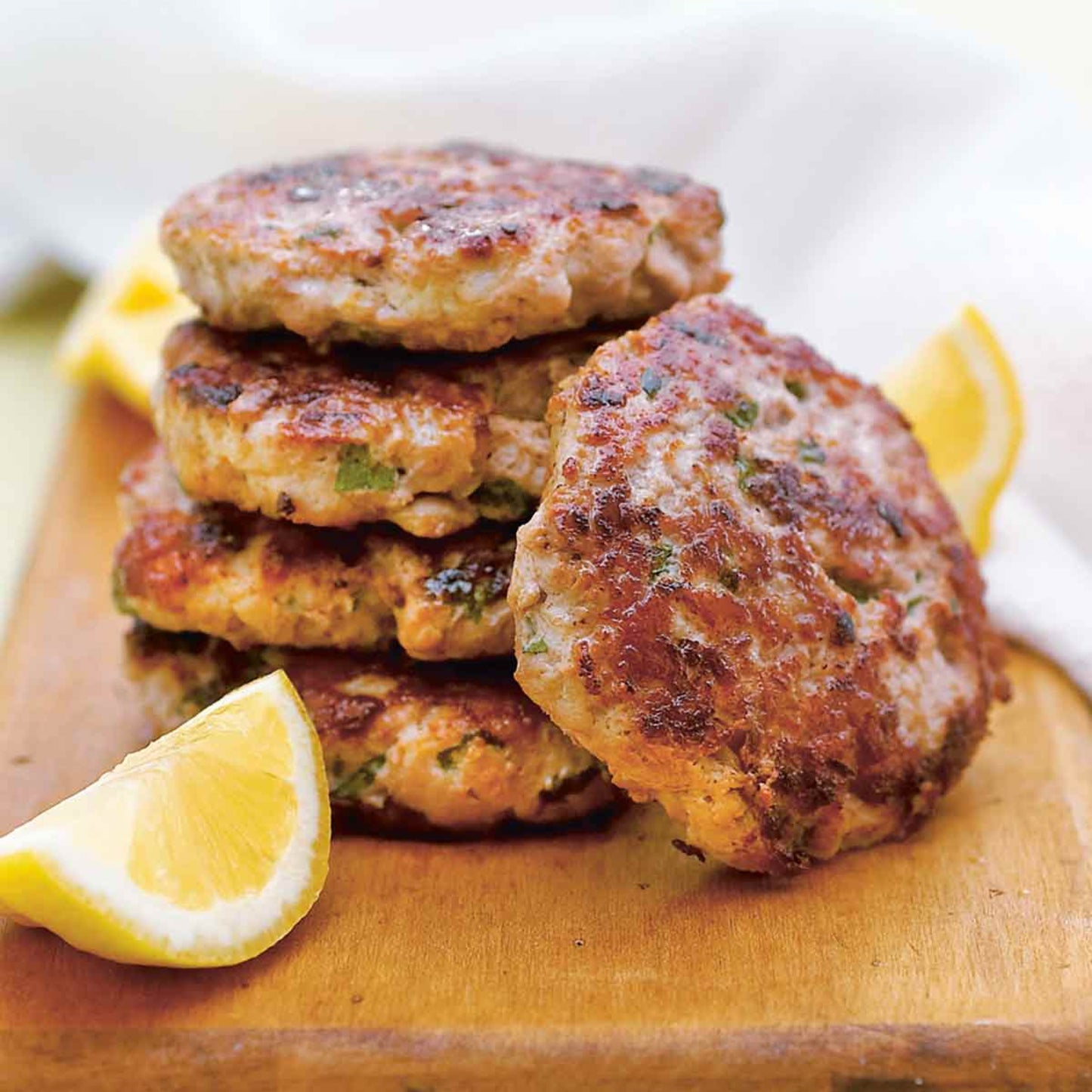 GF Lemon Herb Turkey Patties