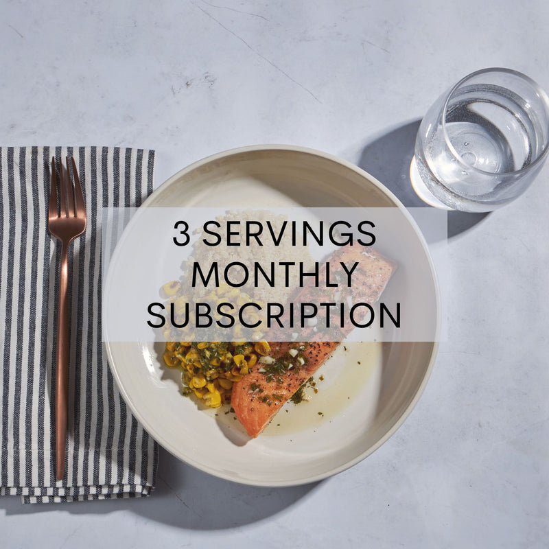FAMILY-STYLE MEALS MONTHLY SUBSCRIPTION (SAVE 10%) - 3 Servings