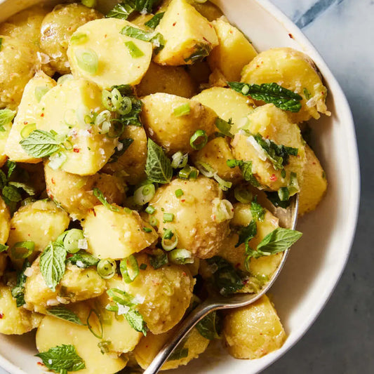 Lemon Potato Salad With Mint