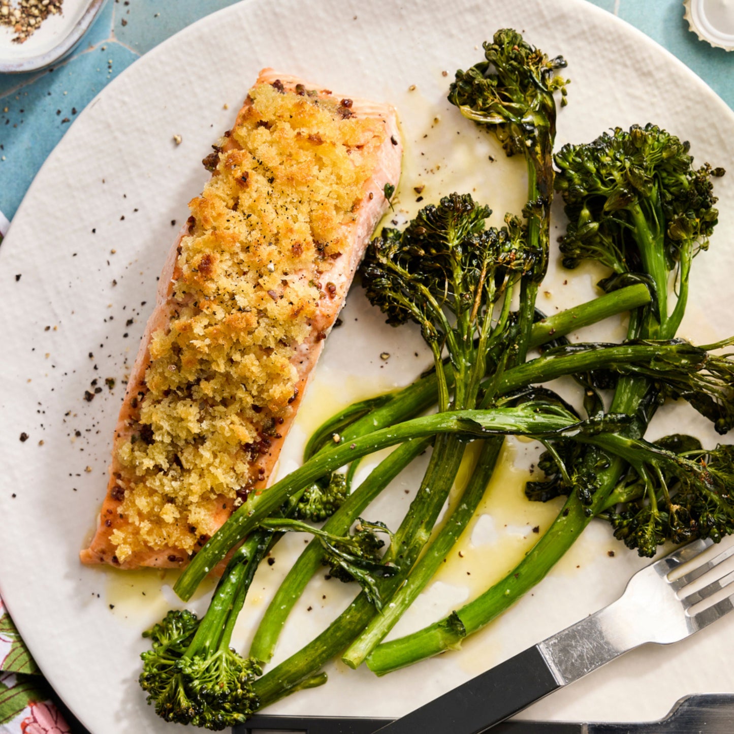 Brown Sugar Crispy Salmon