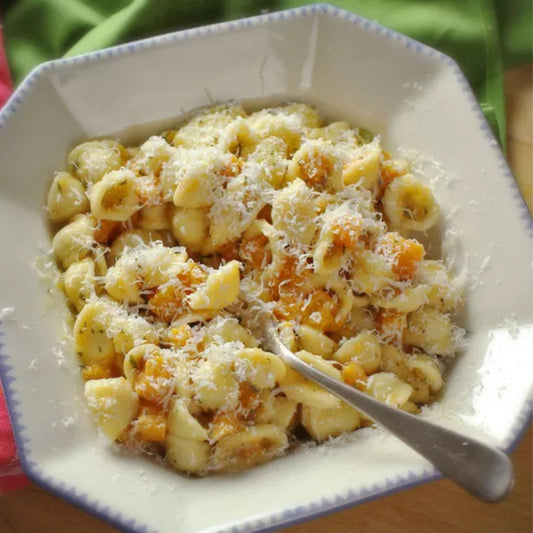 Pasta With Butternut Squash & Sage Brown Butter