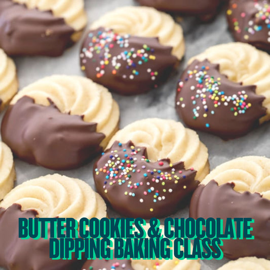 Butter Cookies & Chocolate-Dipped Fun!