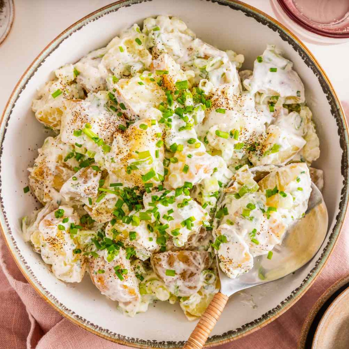 Sour Cream and Onion Potato Salad