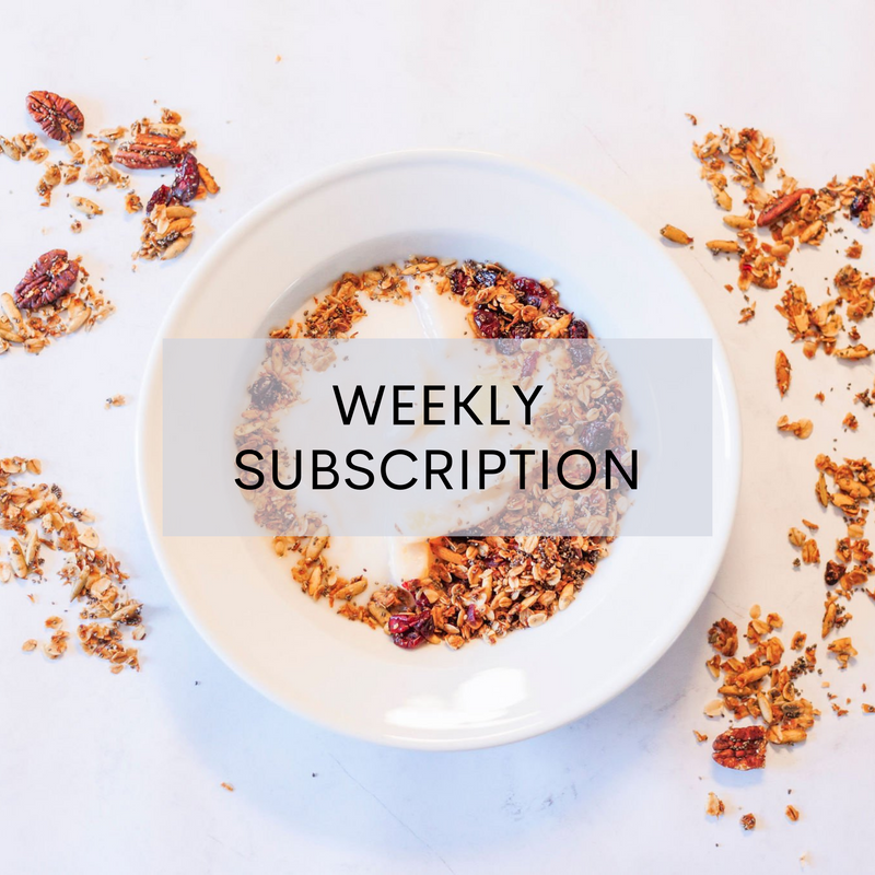 BREAKFAST WEEKLY SUBSCRIPTION (SAVE 5%)